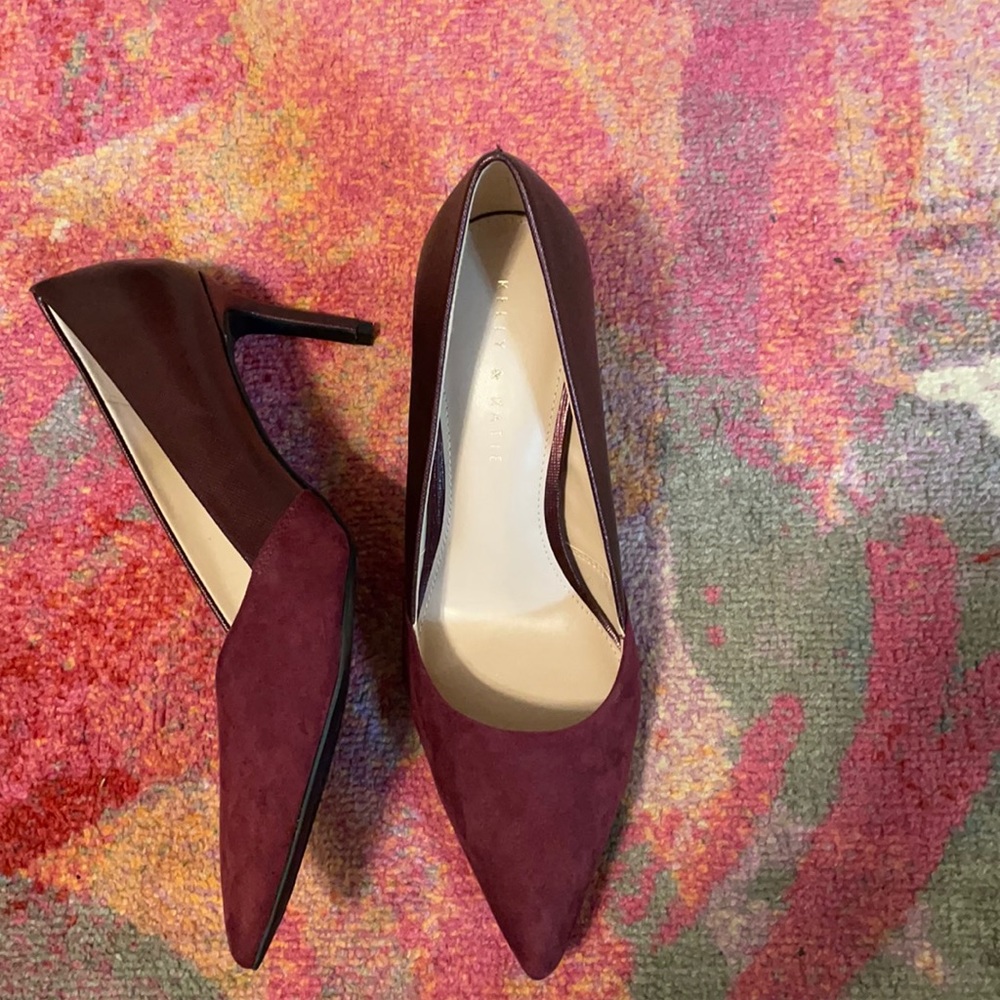 Never worn maroon heels!